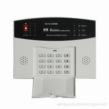 Wireless Home Alarm System, 8 Wired/32 Wireless Defense Zones, Voice Prompt, CE and RoHS Certificate